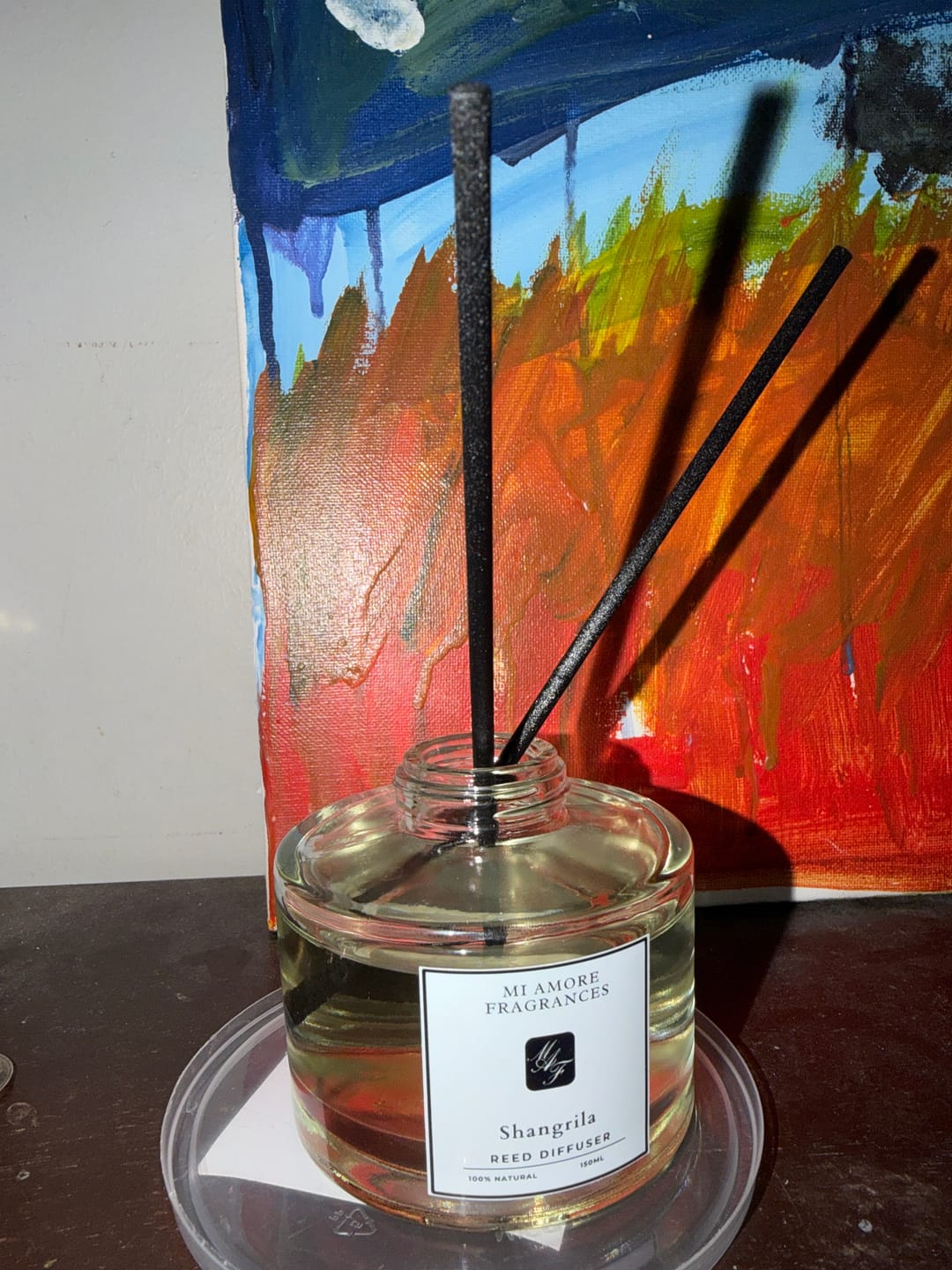 Customer photo review of Mi Amore PREMIUM REED DIFFUSER 150ML