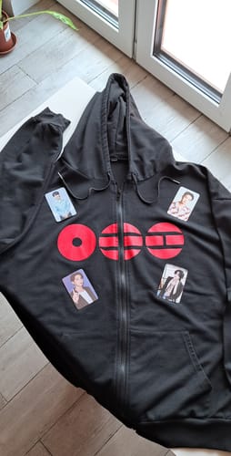 Customer photo review of BTS Tour 2026 Zipper Hoodie