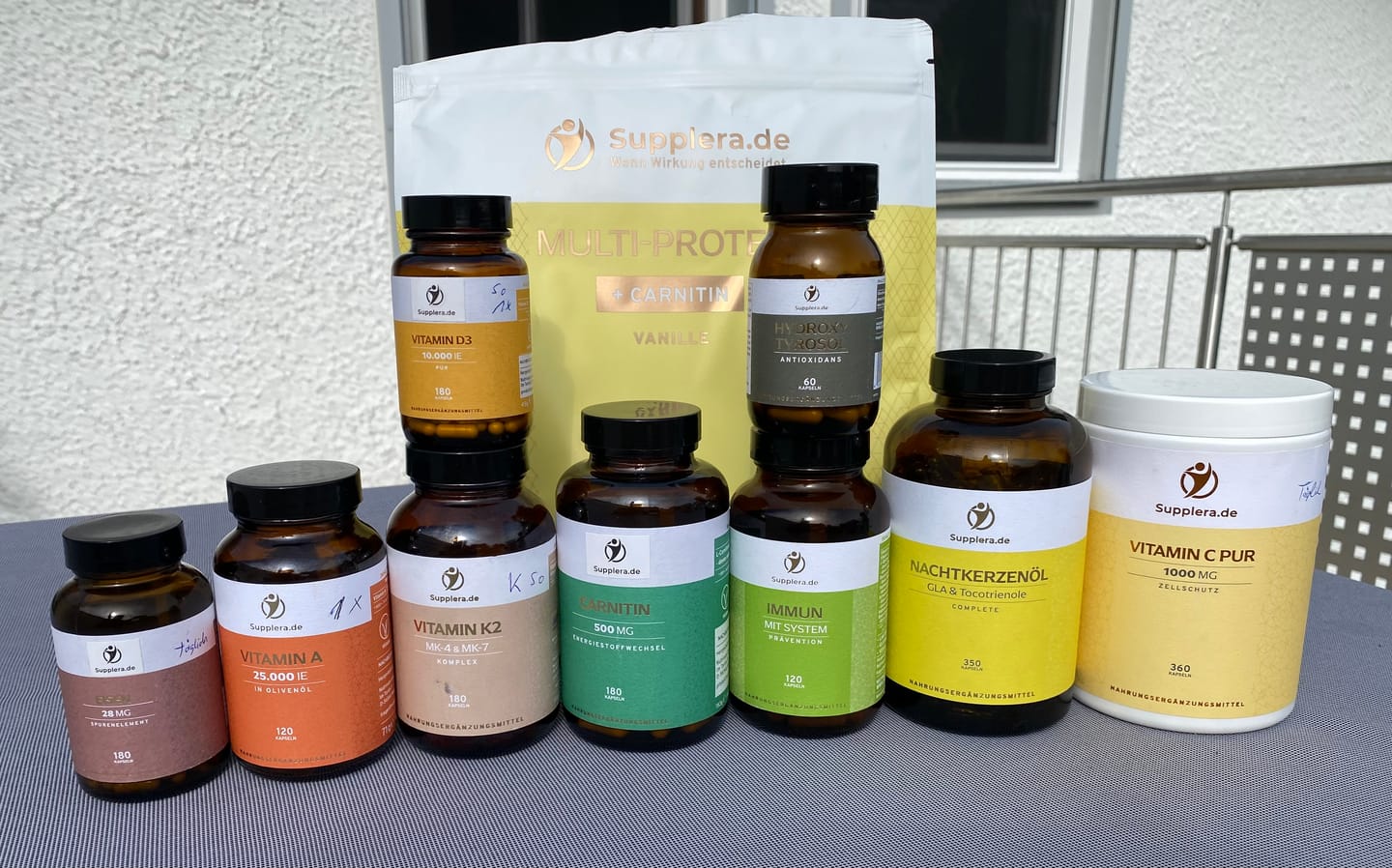 Customer photo review of Multi Protein m. Vanille-Geschmack 750g Beutel