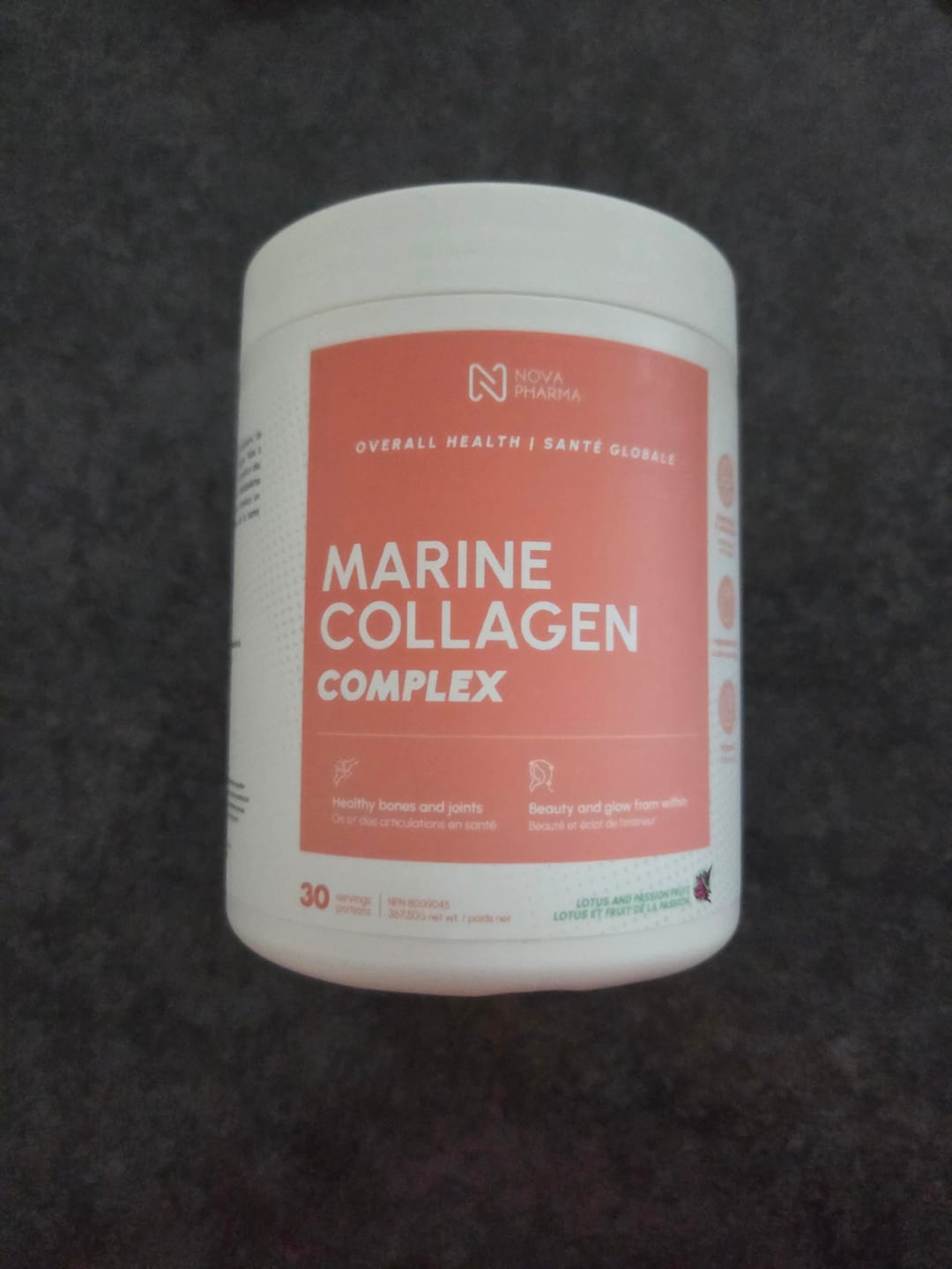 Customer photo review of Nova Pharma - Collagène Marin - 375g