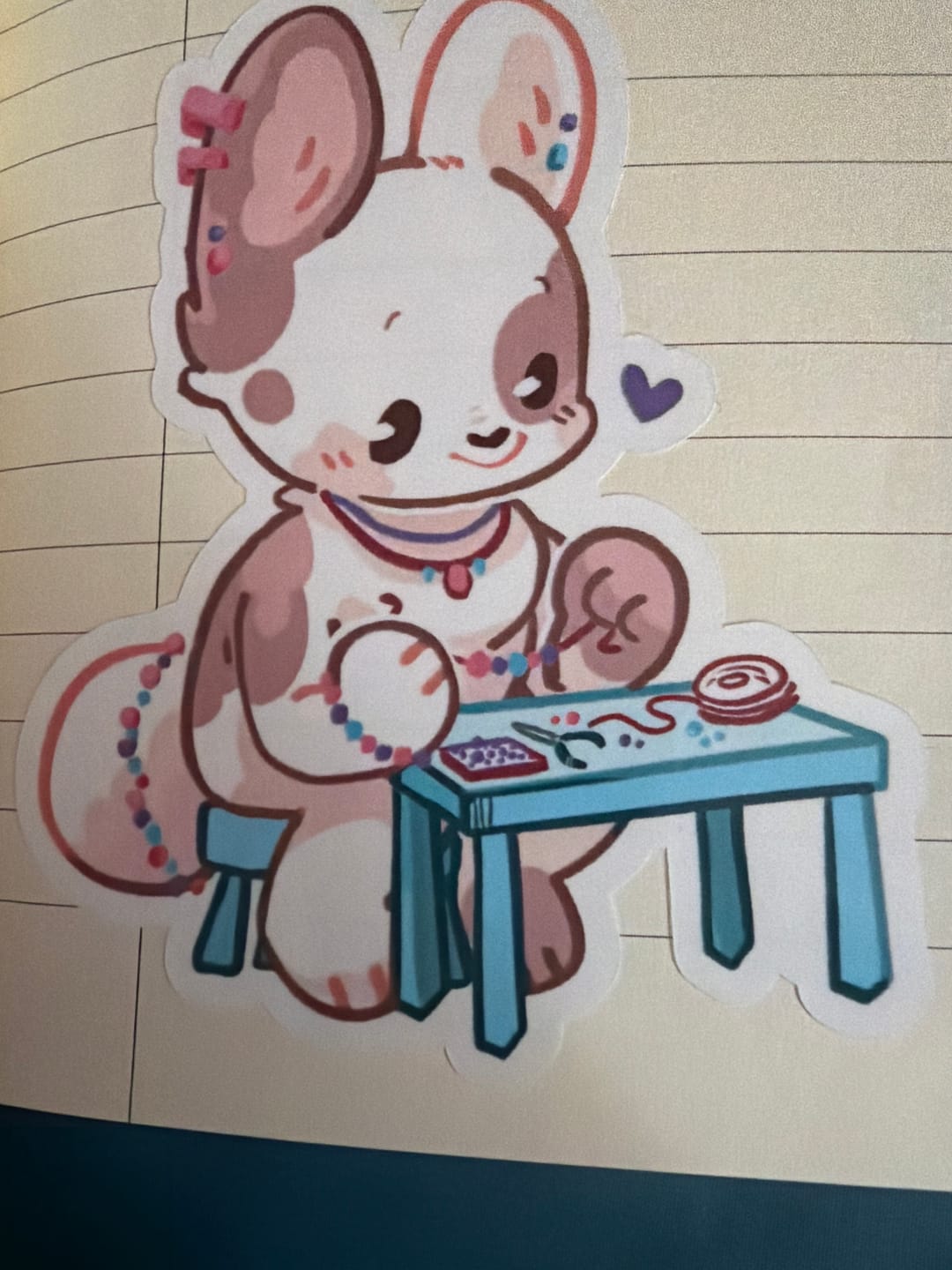 Customer photo review of Hobby Bunnies Series 1 Stickers