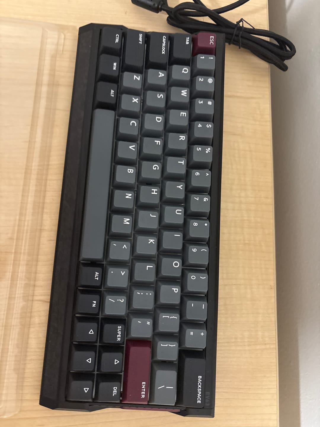 Customer photo review of IQUNIX EV63 Hall Effect Keyboard