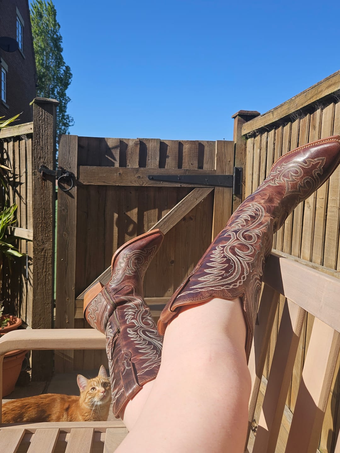 Customer photo review of Women's Crush Western Boots
