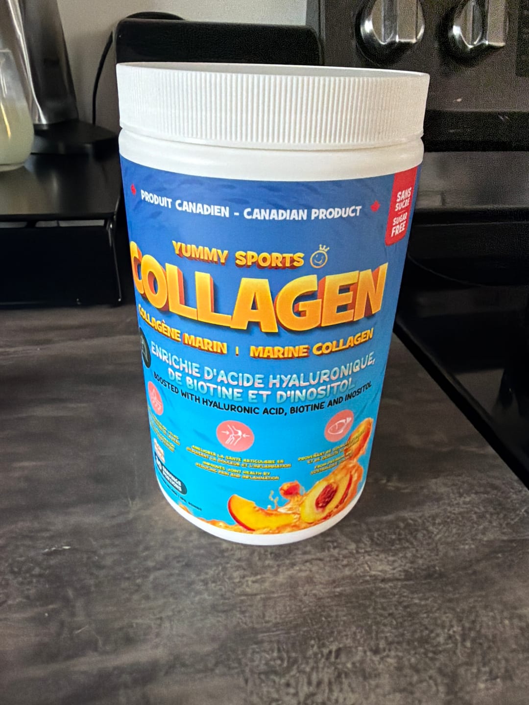 Customer photo review of Yummy Sports - Collagène marin + 435g