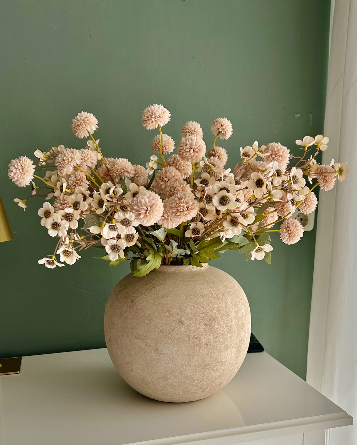 Customer photo review of Wax Arrangement - Crème