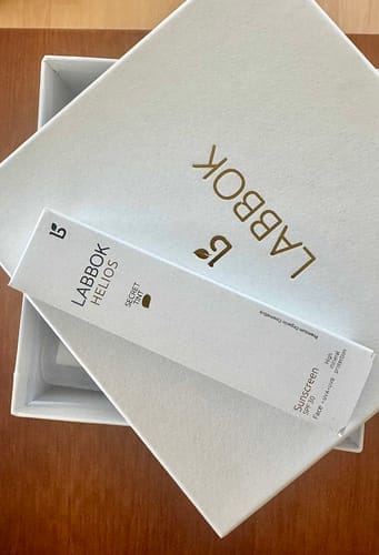 Customer photo review of Labbok Lightening Cream + Tinted Mineral Sunscreen SPF 30