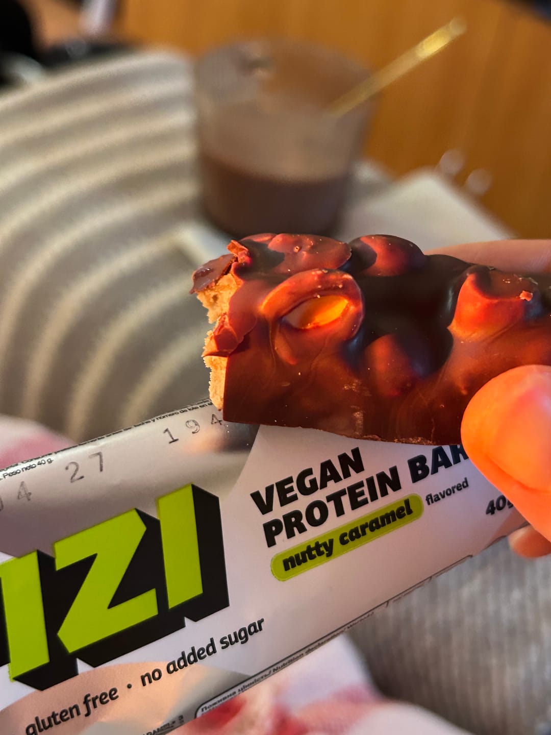 Customer photo review of Nutty Caramel