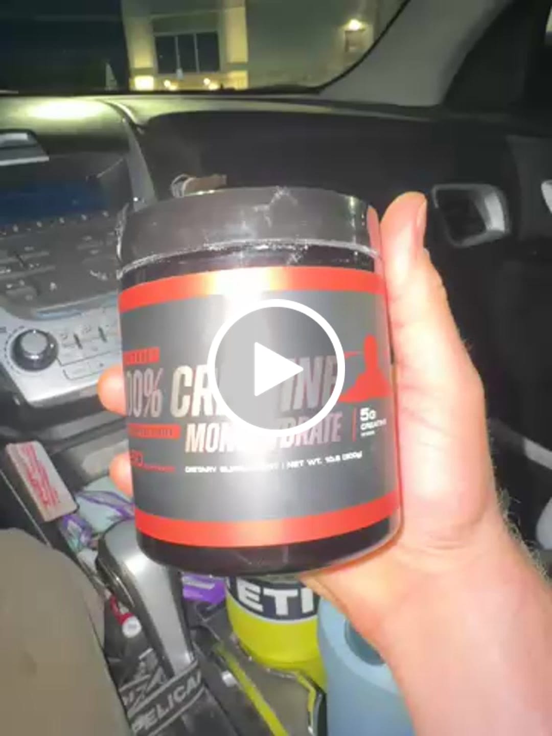Customer video review of 100% Creatine Supplement