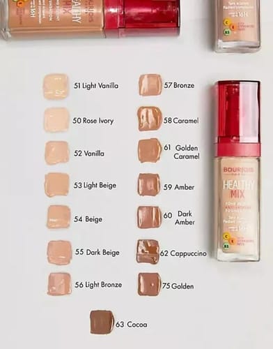 Customer photo review of Bourjois Foundation 30ml Healthy Mix 57N Bronze