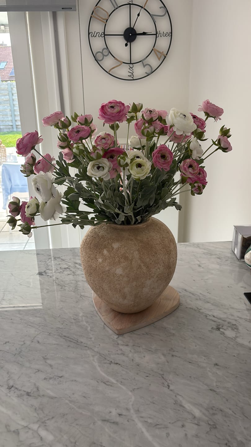 Customer photo review of Arda vaas - Beige (PRE-ORDER - WORDT 15/05 VERZONDEN)