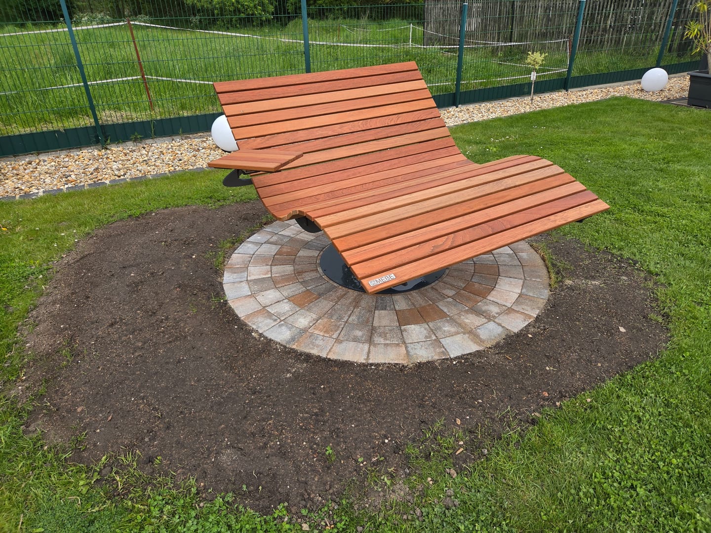 Customer photo review of Schwenkeinrichtung für MEBE Wave Lounge