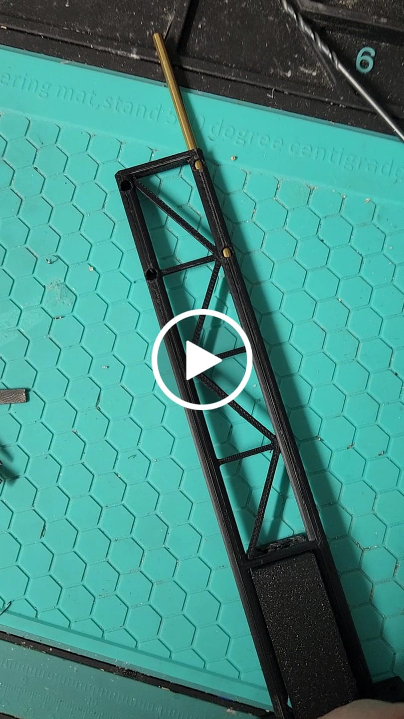Customer video review of Round Brass Tube: 5/32" OD x 0.014" Wall x 12" Long (1 Piece)