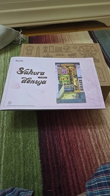 Customer photo review of DIY Book Nook kit - Sakura Densya