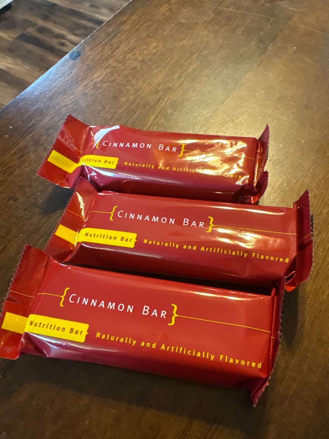 Customer photo review of Cinnamon Crisp Bars