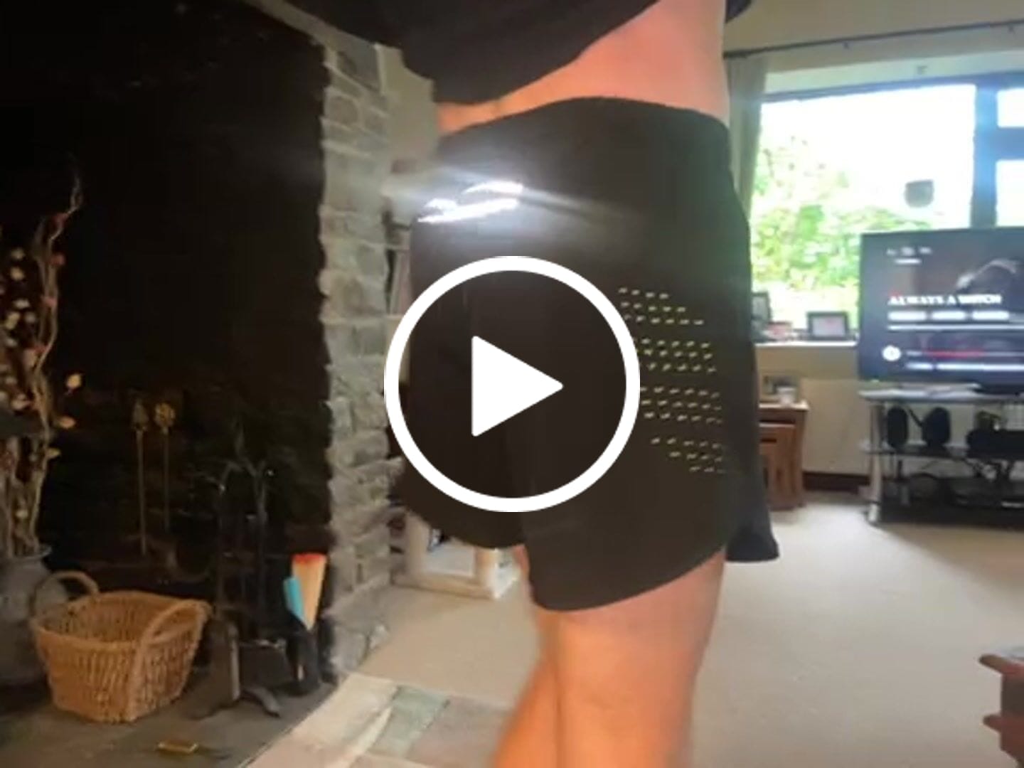 Customer video review of RUNNR 2-in-1 Running Shorts