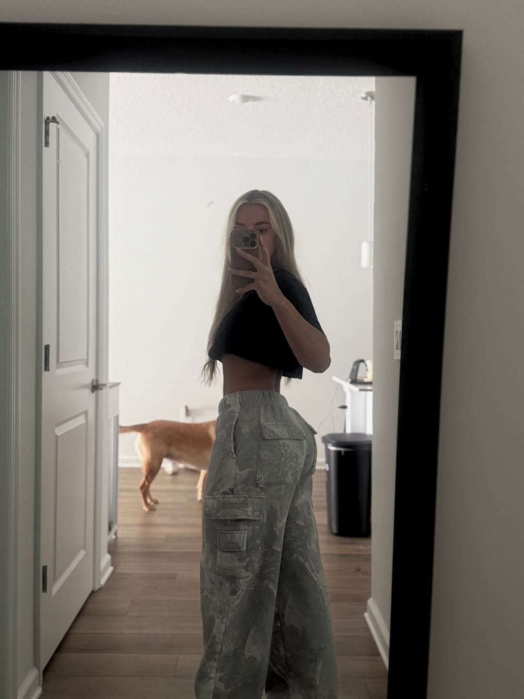 Customer photo review of W2230 - Camo Cargo Joggers