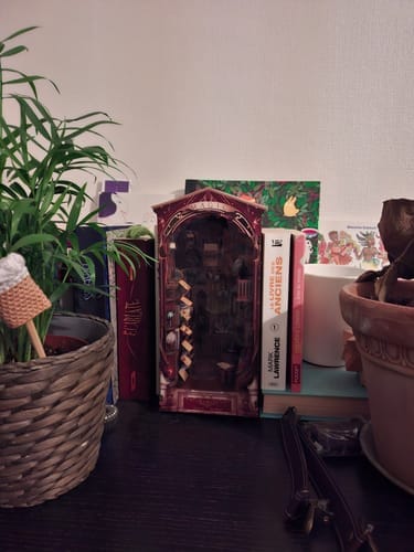 Customer photo review of DIY Book Nook Kit - Magic World