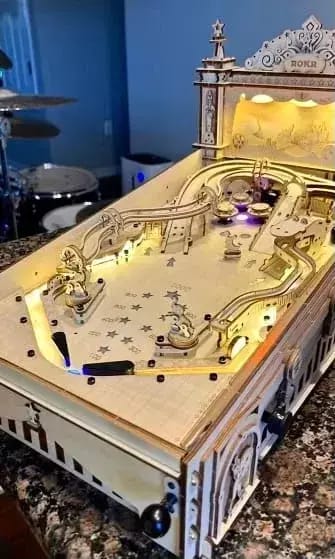 Customer photo review of 3D Puzzle - 3D Pinball