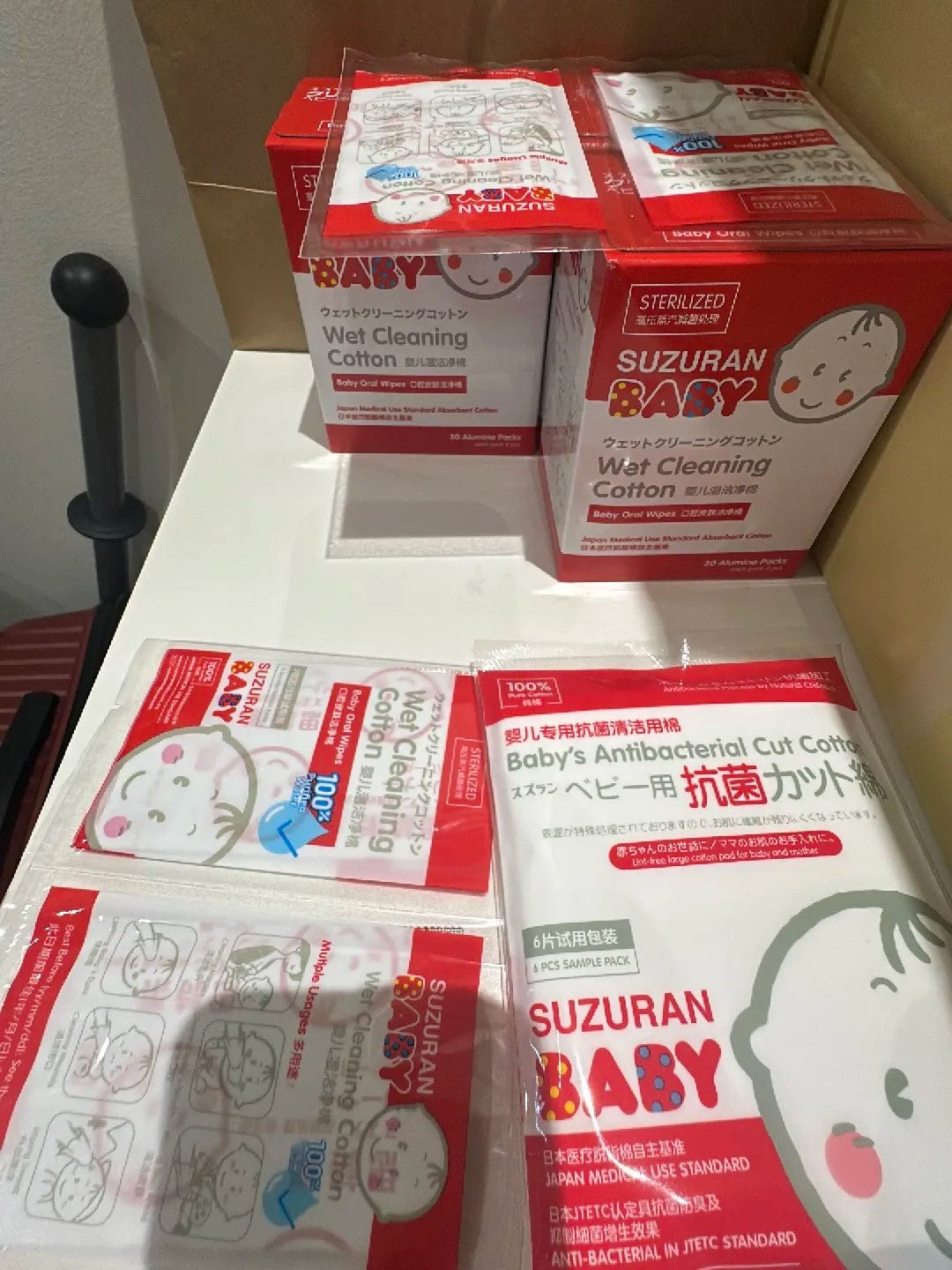 Customer photo review of Wet Cleaning Cotton 30 Sachets