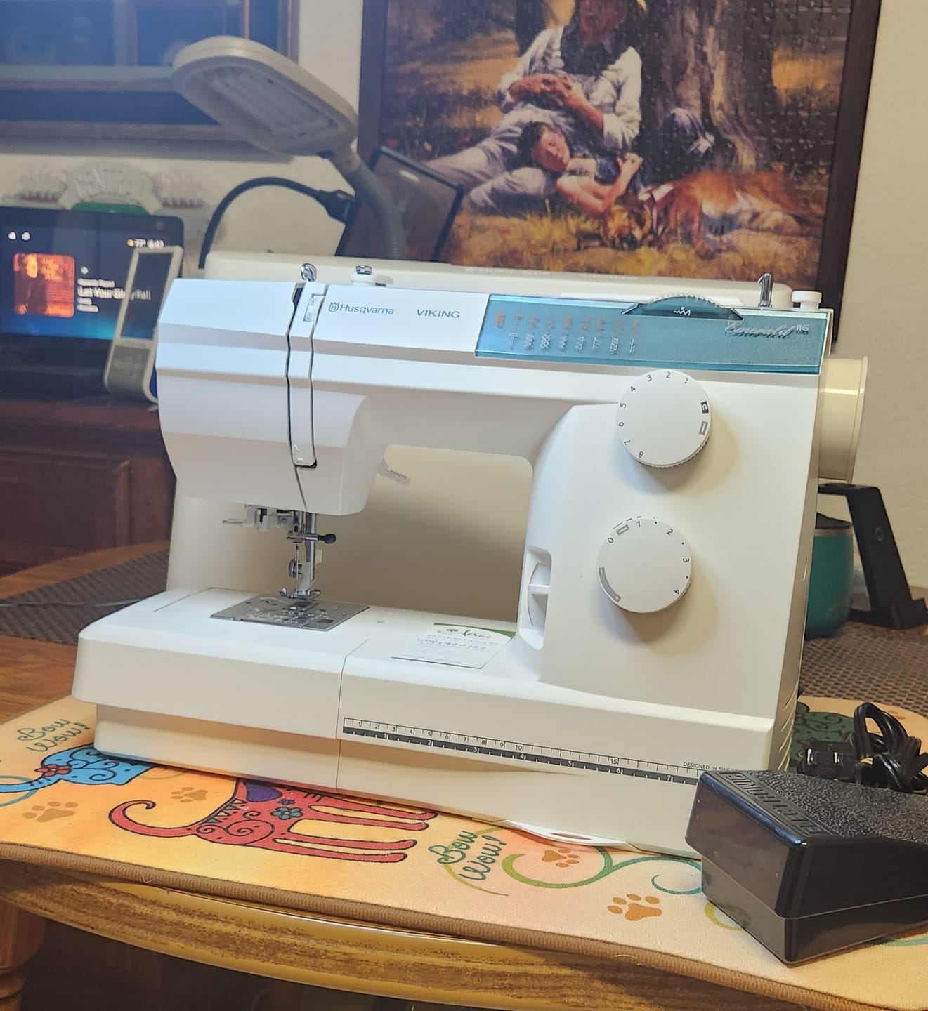 Customer photo review of Extension Table, Janome #306102000