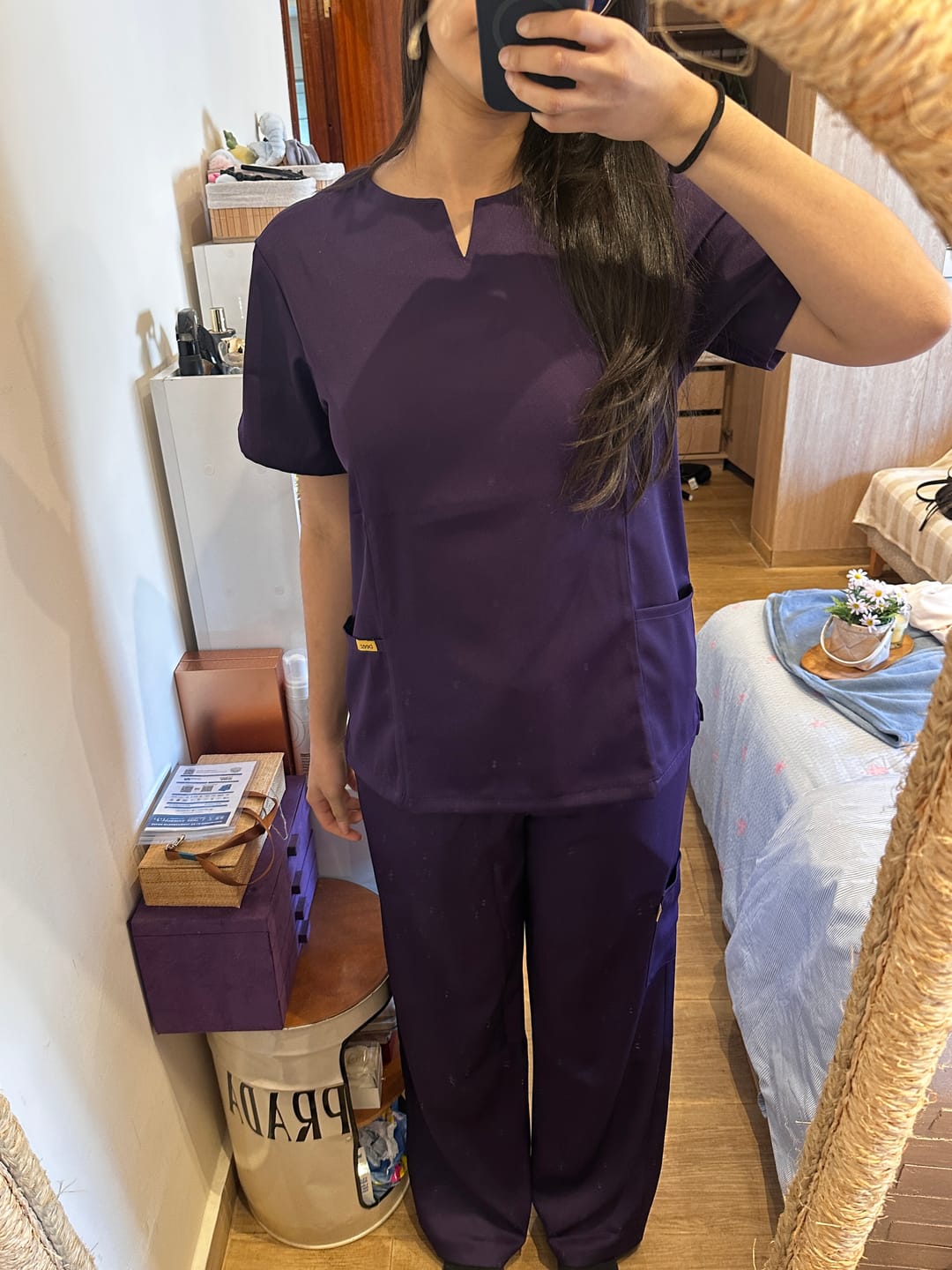 Customer photo review of Pyjama de bloc - Stretch Wide Leg