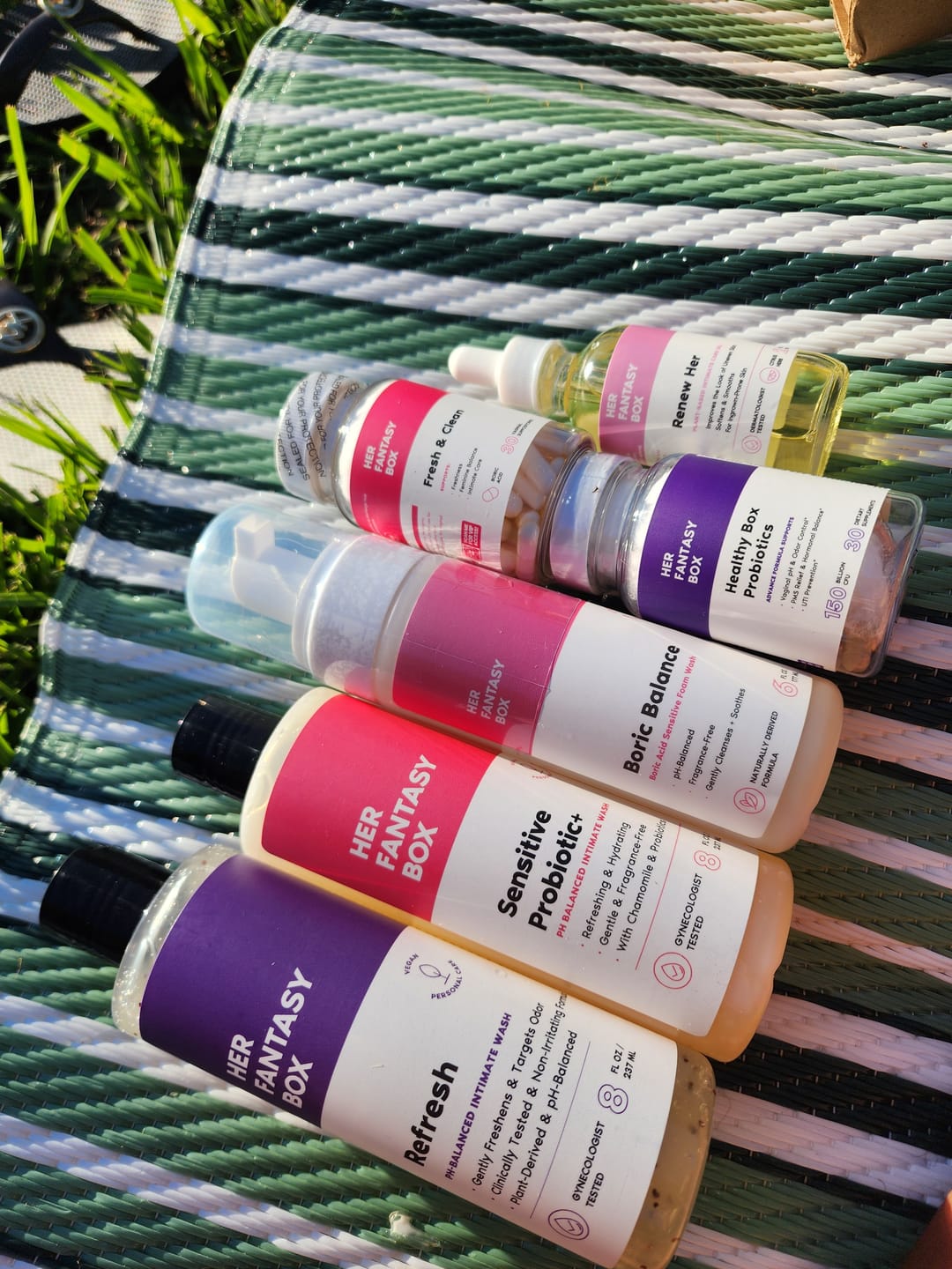 Customer photo review of Ultimate Glow-Up Kit
