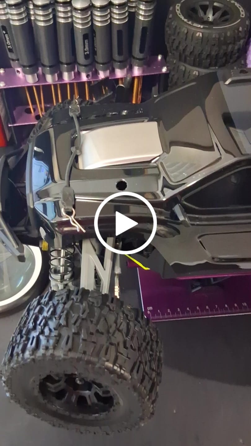 Customer video review of Rlaarlo Omni-Terminator Carbon Fiber MINI 1:10 Scale RTR Brushless Monster Truck, RZ001B-C