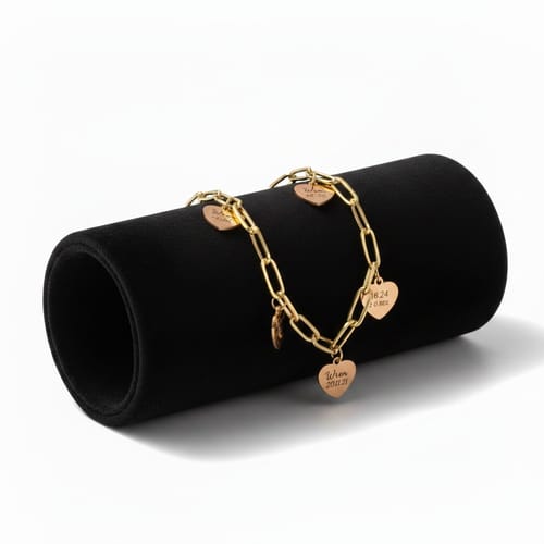 Customer photo review of Essential Paperlink Eternity Bracelet