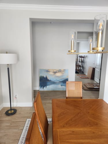 Customer photo review of Landscape Canvas Art #LCA028