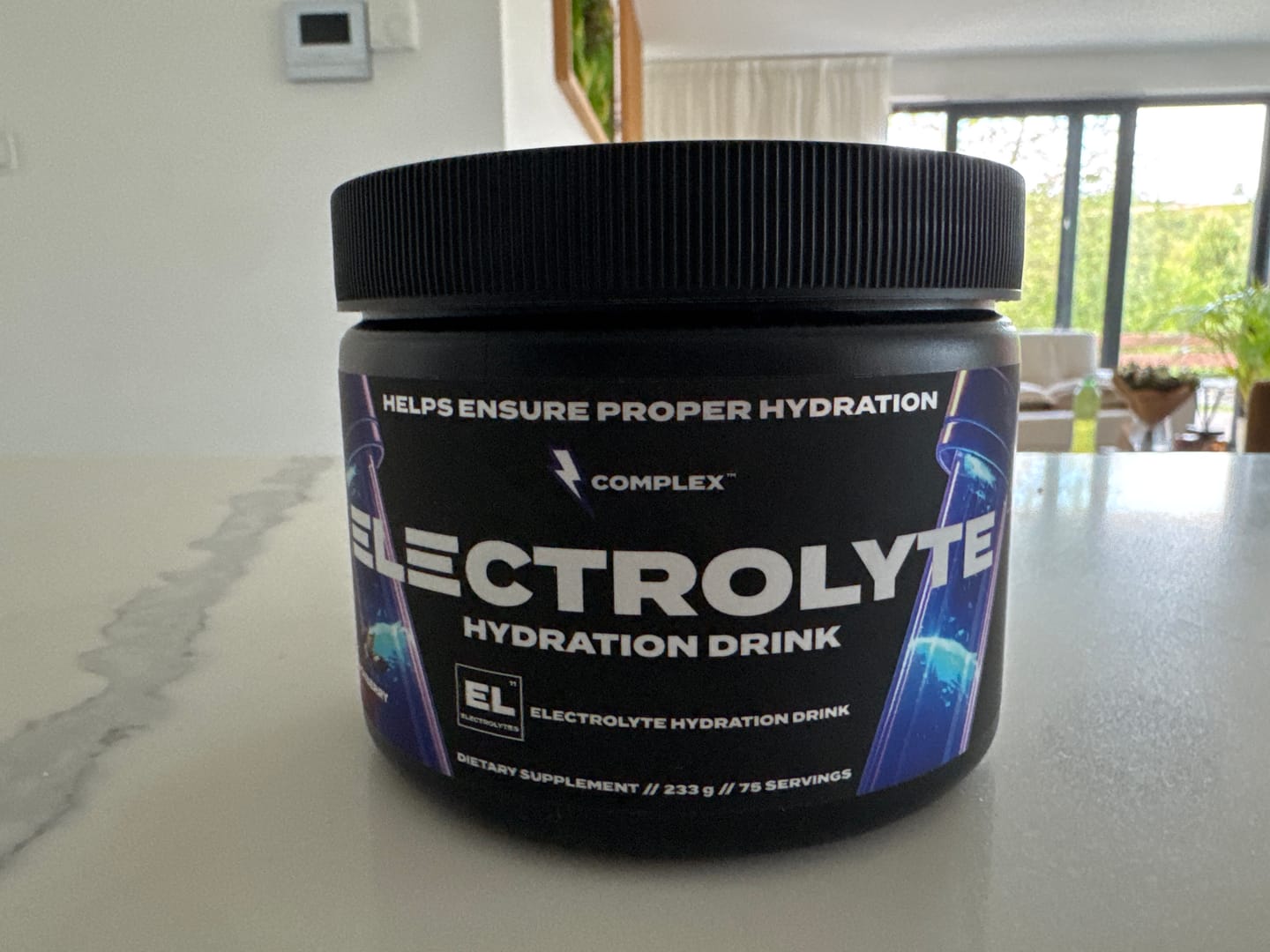 Customer photo review of Electrolyte Hydration Drink