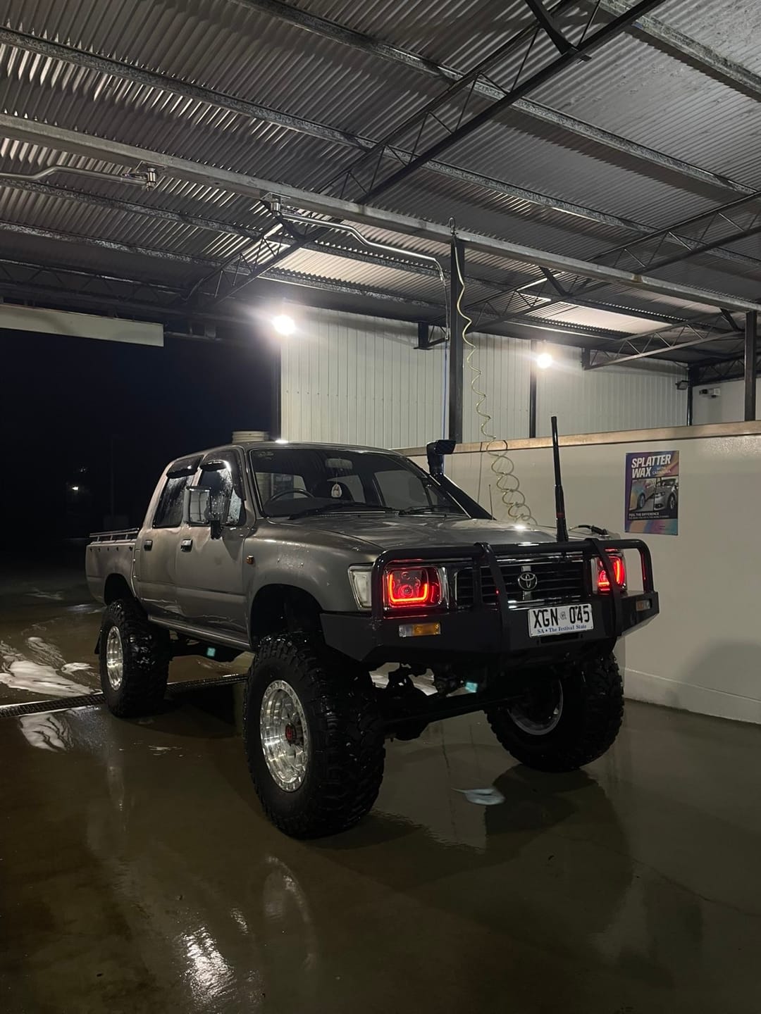 Customer photo review of 5X7" 'Angry Eye' Headlights