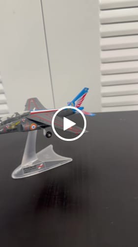 Customer video review of HERPA FRENCH AIR FORCE ALPHA JET 1/72 SOLO DISPLAY TEAM (**)