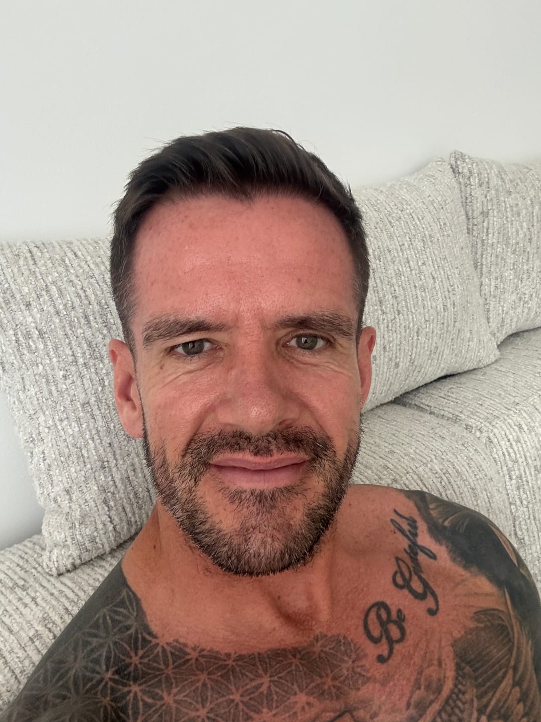 Customer photo review of The Men's Skincare Set