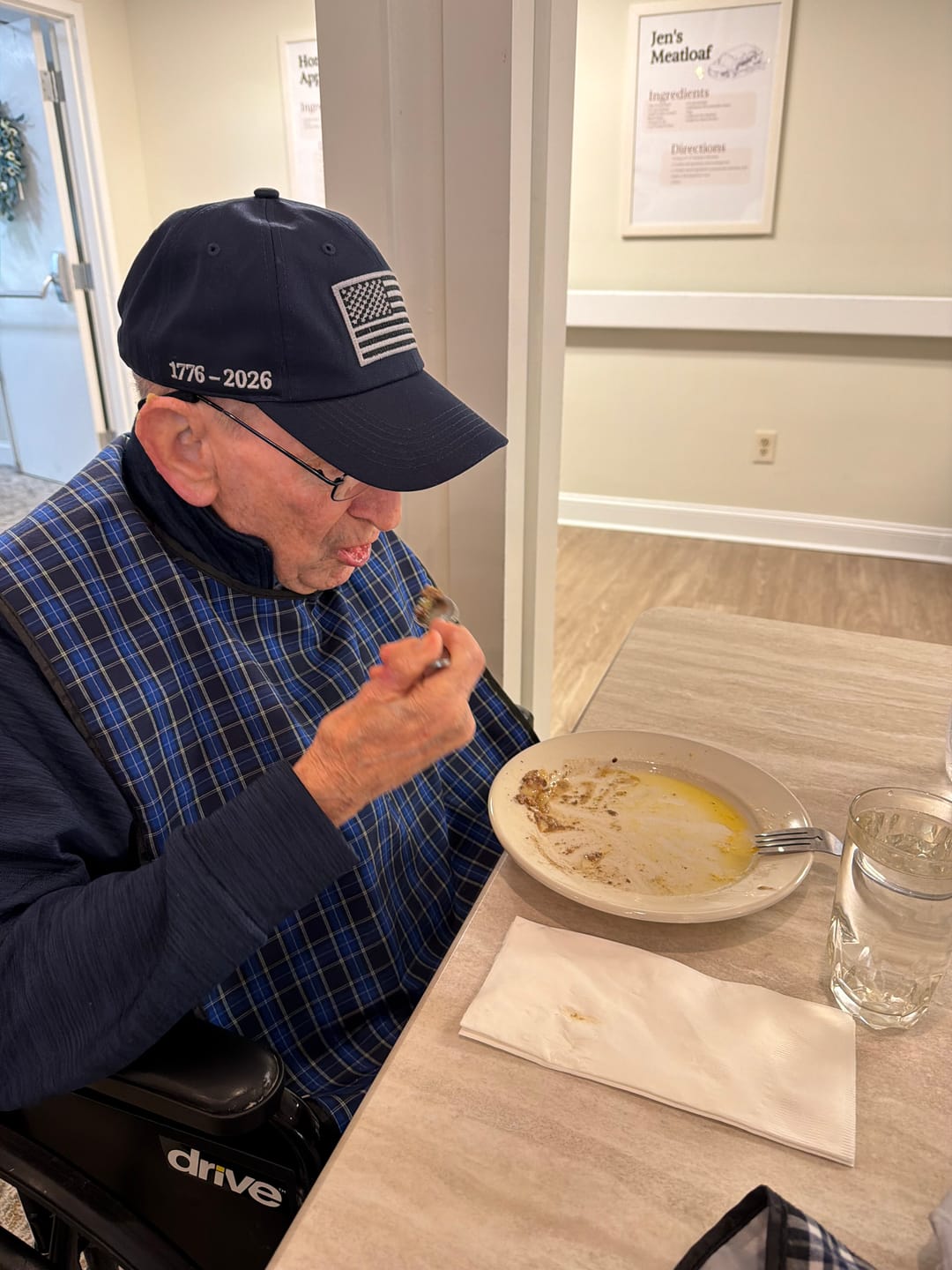Customer photo review of America 250th Anniversary Hat – American Flag Baseball Cap 1776 - 2026 (Exclusive)