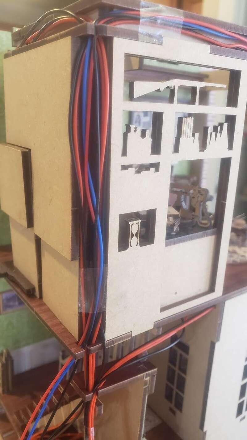 Customer photo review of DIY Book Nook Kit - Rose Detective Agency