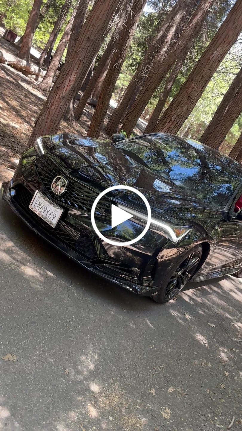 Customer video review of 2023-Up Acura Integra DE4 Front Splitter Lip