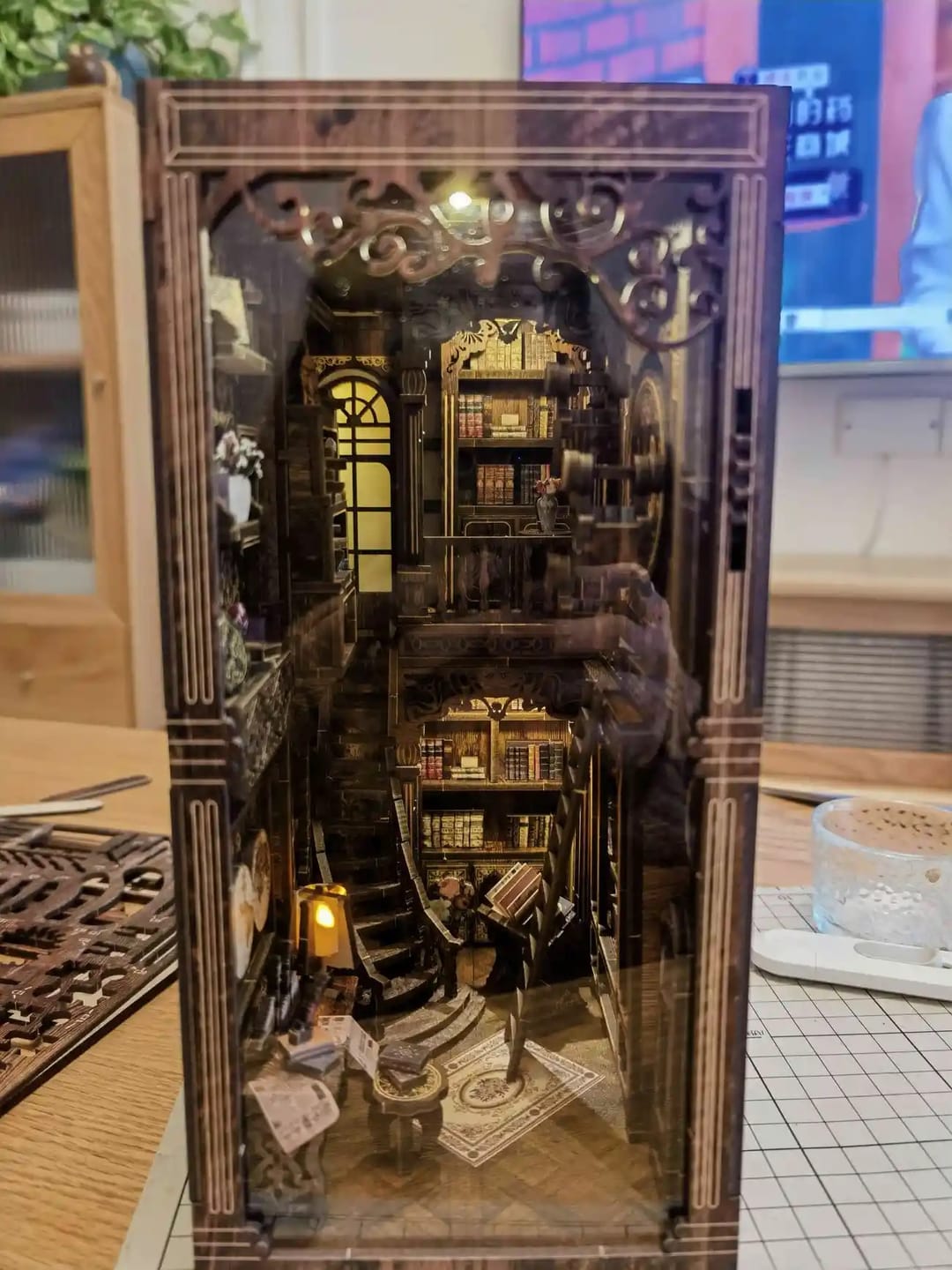 Customer photo review of Antique Library
