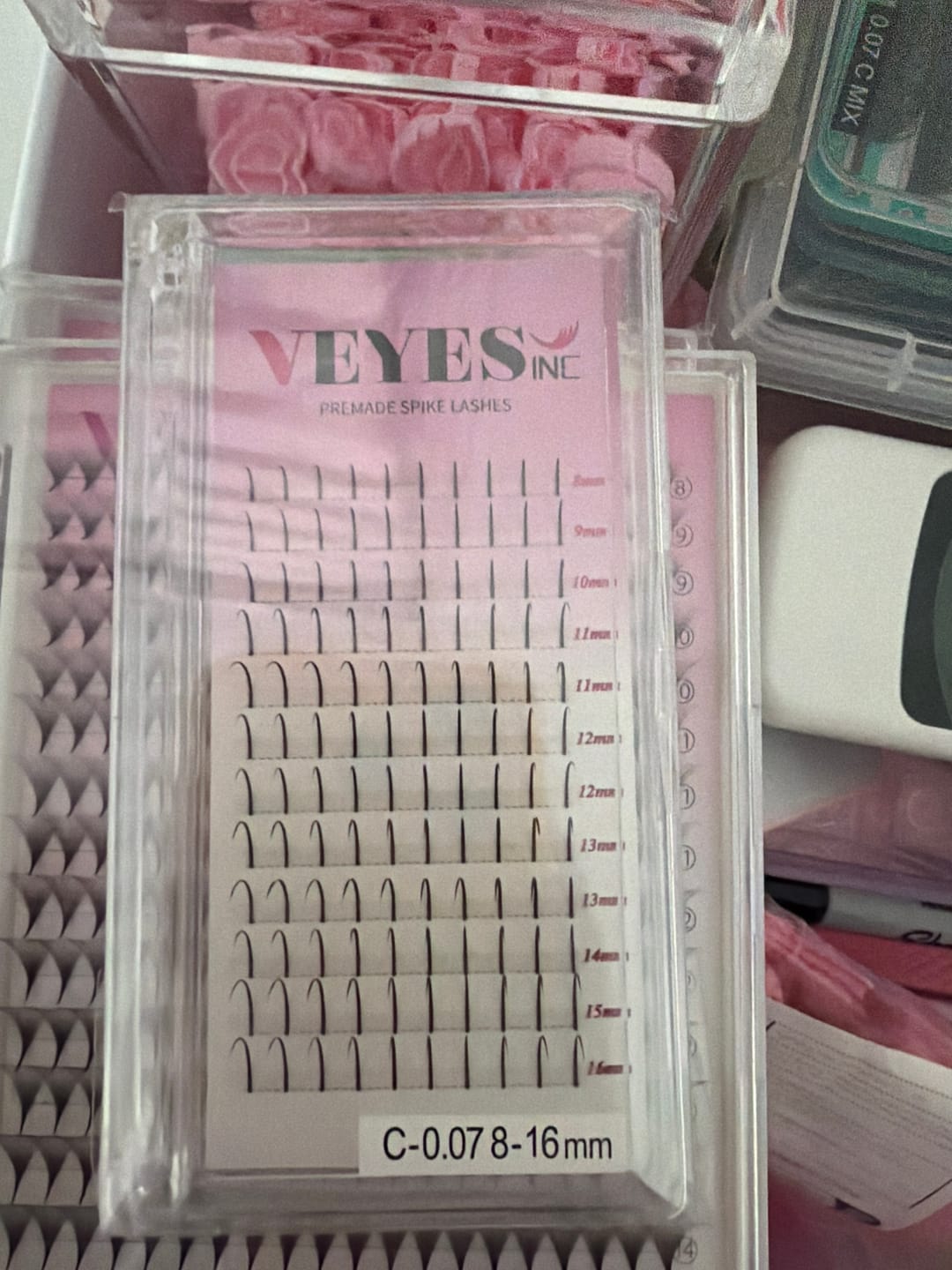 Customer photo review of Spike Lash Extensions