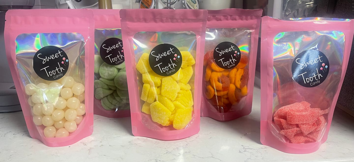 Customer photo review of Just Enough - Strawberry Sour Belts