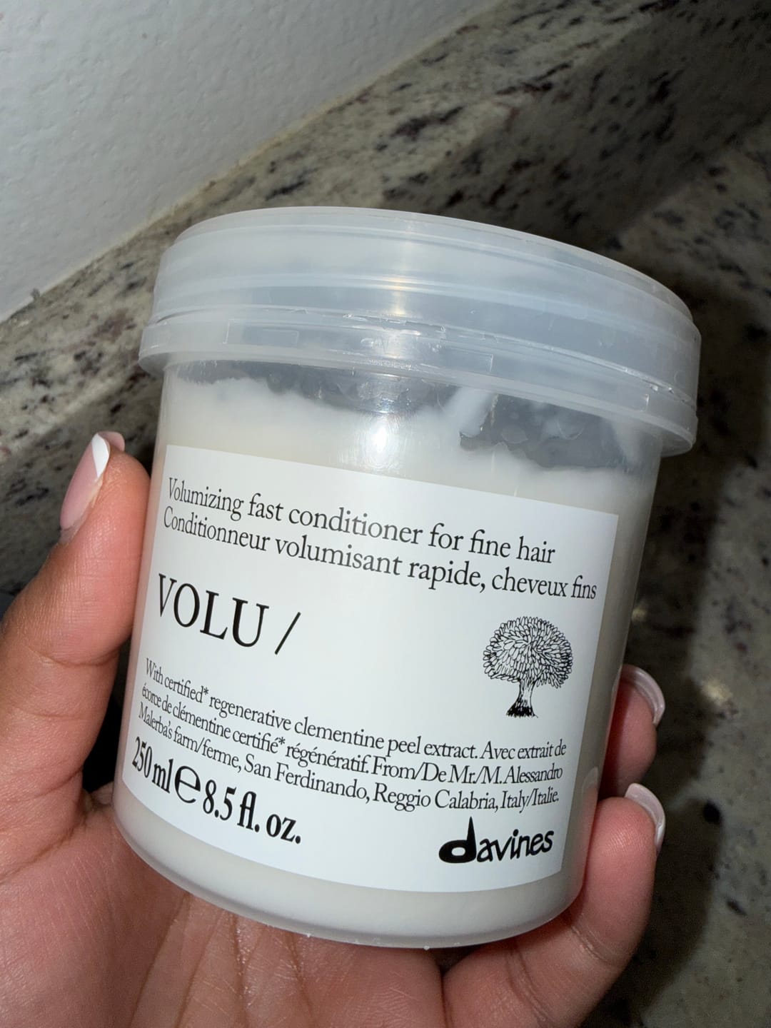 Customer photo review of VOLU Conditioner
