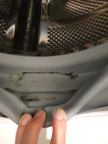 Customer photo review of GLASSGUARD® Miracle Mould Removal Gel