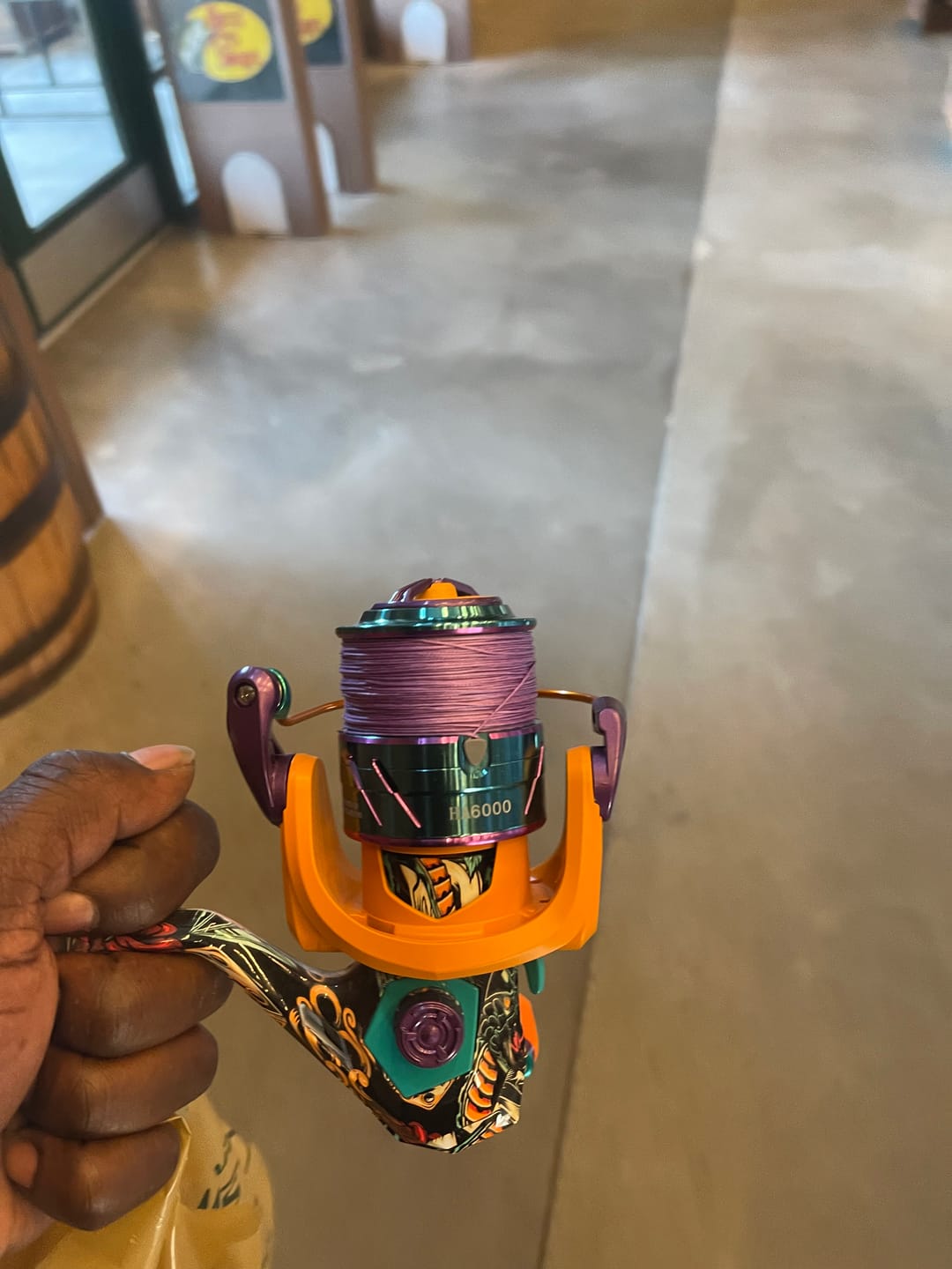 Customer photo review of Purple Prowler 8X - Ultra Performance 8 Strand