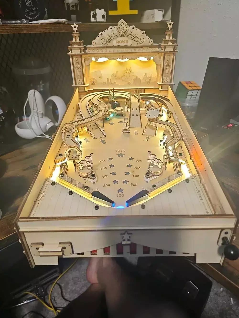 Customer photo review of 3D Puzzle - 3D Pinball