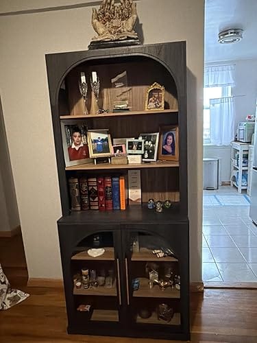 Customer photo review of Jagger 72" Tall 6-Tier Bookcase