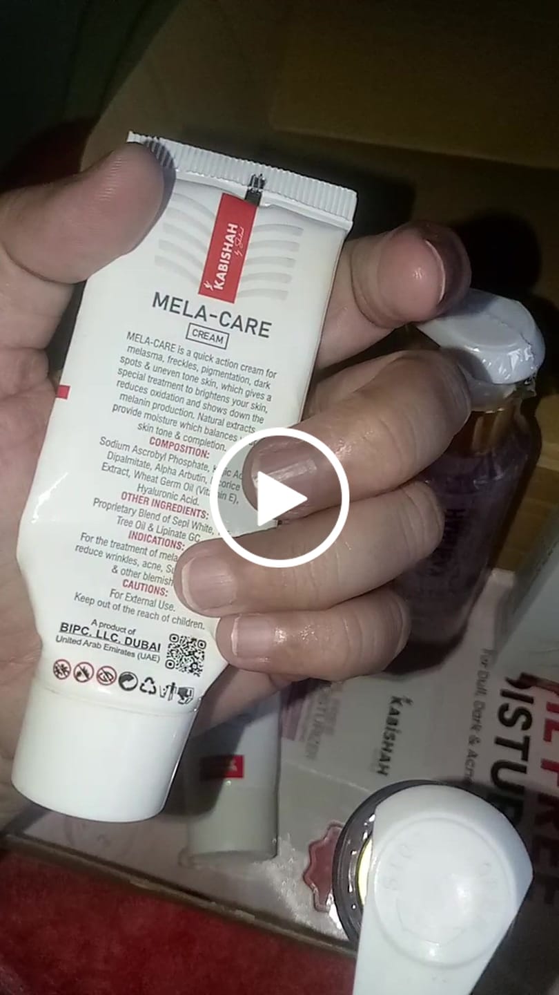 Customer video review of Pigmentation Bundle: Face Wash & Melasma Cream Duo
