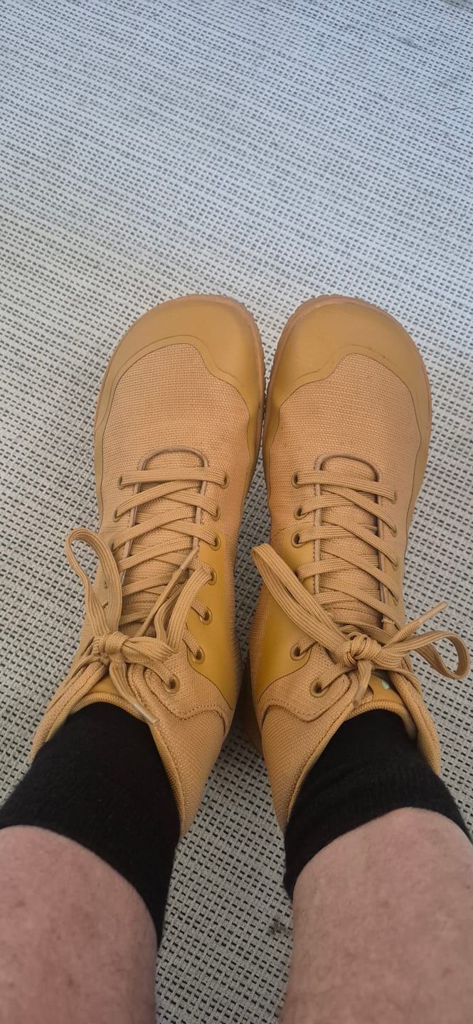 Customer photo review of Vaistoa Tuohi 2 | Barefoot Light Hiking Shoes