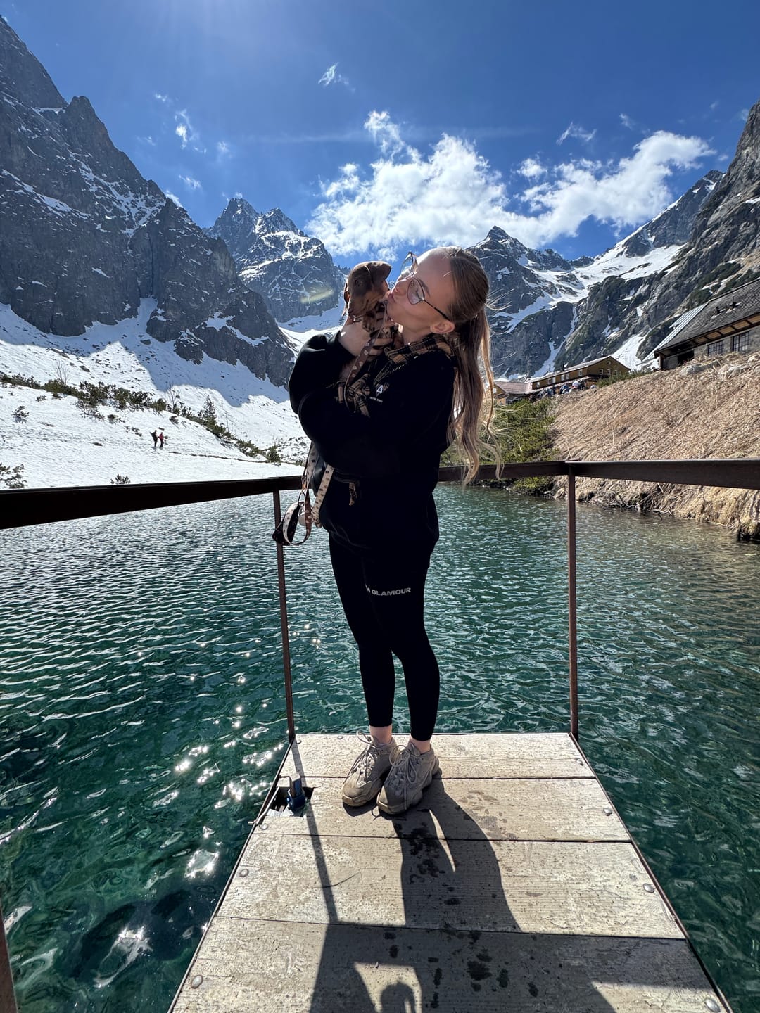 Customer photo review of Aelfric Eden Plaid Bow Pullover Hoodie