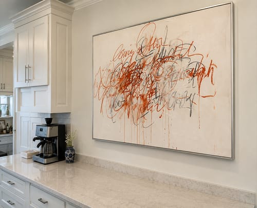 Customer review photo for Abstract Graffiti Art #CSQ023
