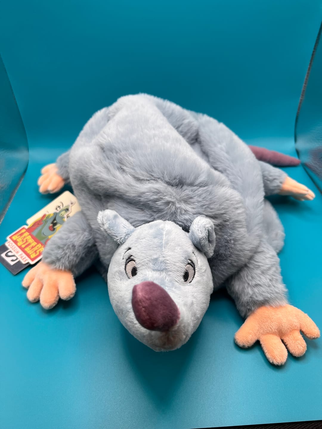 Customer photo review of Disney's A Goofy Movie "Lester's Possum Pal" – Plush Hat