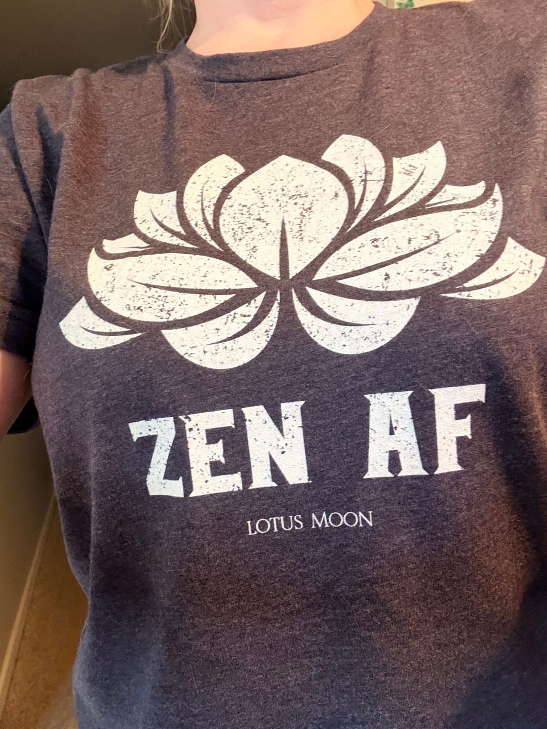 Customer photo review of Zen AF Lotus Tee